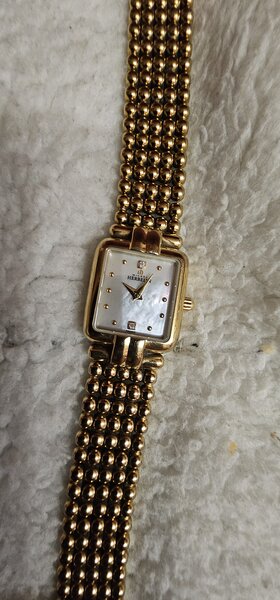 Ceas dama Michel Herbelin Perles 17473 Swiss Made cristal safir, functional